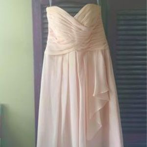 Blush Pink Bridesmaid/Formal Dress